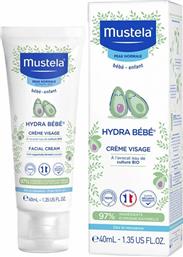 Mustela Hydra Bebe Facial Cream για Ενυδάτωση 40ml από το Pharm24