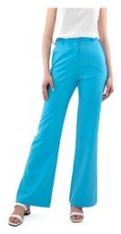 MY T PANTS Γυναικείο Ψηλόμεσο Υφασμάτινο Παντελόνι σε Ίσια Γραμμή