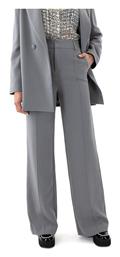 MY T Pants Women My T Wearables Γυναικεία Ψηλόμεση Υφασμάτινη Παντελόνα Wide