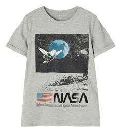 Name It NASA Παιδικό T-shirt Γκρι από το Lulumelon