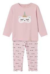Name It Παιδική Πιτζάμα Χειμωνιάτικη Βαμβακερή Unicorn