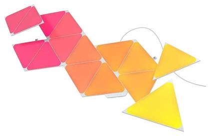Nanoleaf WiFi Διακοσμητικό Φωτιστικό με Φωτισμό RGB Hexagon LED Shapes Triangles Smarter Complete Kit 15 Panels Πολύχρωμο από το Public