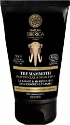 Natura Siberica The Mammoth Having Clay & Mask 2 In 1 150ml