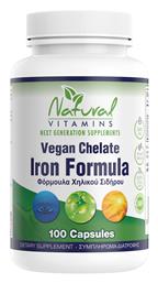 Natural Vitamins Chelate Iron Formula