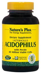 Nature's Plus Acidophilus με Προβιοτικά και Πρεβιοτικά 90 φυτικές κάψουλες από το Pharm24