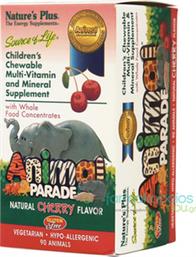 Nature's Plus Animal Parade-Cherry 90 μασώμενες ταμπλέτες από το Pharm24