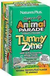 Nature's Plus Animal Parade Tummy Zyme 90 μασώμενες ταμπλέτες από το Pharm24