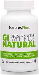 Nature's Plus GI Natural με Προβιοτικά και Πρεβιοτικά 90 ταμπλέτες
