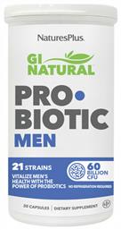 Nature's Plus GI Natural Probiotic Men 30 κάψουλες από το Pharm24