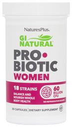 Nature's Plus GI Natural Probiotic Women 30 κάψουλες