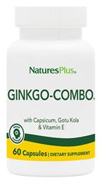 Nature's Plus Ginkgo-Combo 60 φυτικές κάψουλες από το Pharm24