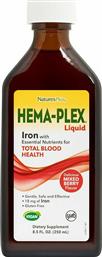 Nature's Plus HEMA-PLEX Liquid Mixed Berry Flavor 250ml από το Pharm24