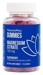 Nature's Plus Magnesium Citrate 105mg 75 ζελεδάκια