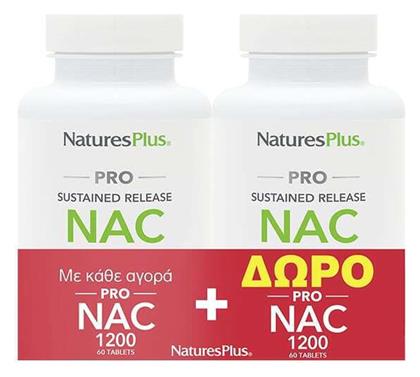 Nature's Plus NAC 2 x 60 μαλακές κάψουλες