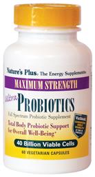 Nature's Plus Probiotics Ultra 60 φυτικές κάψουλες από το Pharm24