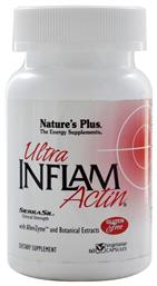 Nature's Plus Ultra Inflam Actin 60 φυτικές κάψουλες