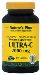 Nature's Plus Βιταμίνη C 2000mg 60 ταμπλέτες