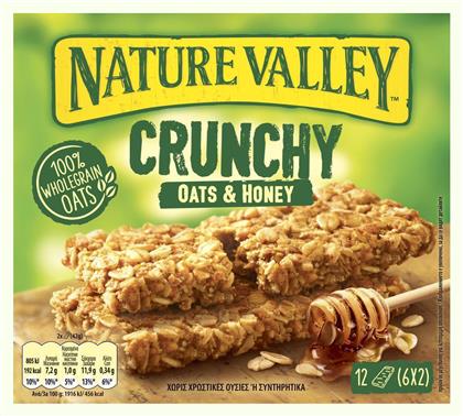 Nature Valley Μπάρες Δημητριακών Μούσλι με Μέλι (6x42g) 160gr Κωδικός: 17317122 από το ΑΒ Βασιλόπουλος