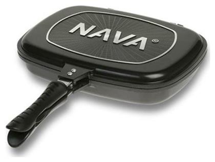 Nava Funtzio 36cm Γκριλιέρα Αλουμινίου με Επίστρωση από Πέτρα