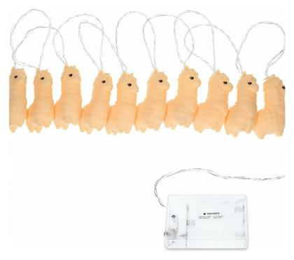 Navaris Παιδική Φωτιστική Γιρλάντα Led Πλαστικό Alpaca Fairy Cream
