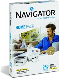 Navigator Home Pack Χαρτί Εκτύπωσης A4 80gr/m² 250 φύλλα από το Public