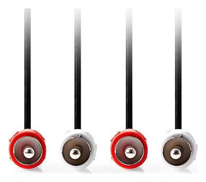 Nedis Cable 2x RCA male - 2x RCA male 1m CAGL24200BK10