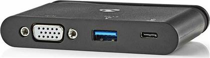 Nedis USB-C Docking Station με PD Μαύρο (TCARF220BK) από το e-shop