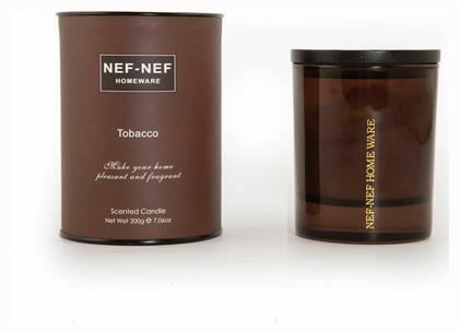 Nef-Nef Αρωματικό Κερί Παραφίνης σε Βάζο Tobacco 70 ωρών 200gr από το Designdrops