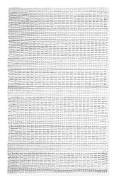 Nef-Nef Homeware Αντιολισθητικό Πατάκι Μπάνιου Delight 034260 White 50x80εκ.