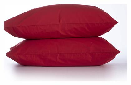 Nef-Nef Homeware Basic Σετ Μαξιλαροθήκες με Φάσα 52x72εκ. 1173 Red από το Designdrops