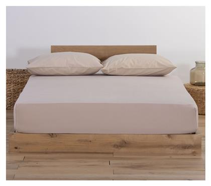 Nef-Nef Homeware Διπλό 140x200+30εκ. με Λάστιχο Jersey Linen