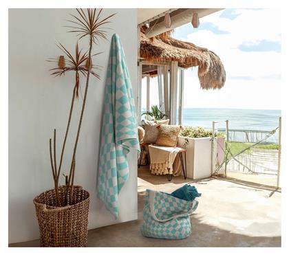 Nef-Nef Homeware Groovy Πετσέτα Θαλάσσης Βαμβακερή Τιρκουάζ