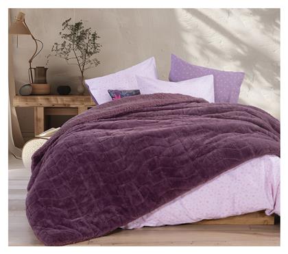 Nef-Nef Homeware Κουβερτοπάπλωμα Υπέρδιπλο 220x240εκ. District Μωβ