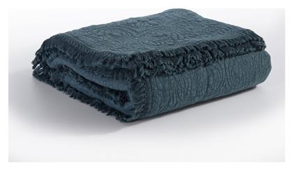 Nef-Nef Homeware March Blue Κουβερλί Υπέρδιπλο Βαμβακερό Petrol 230x240cm