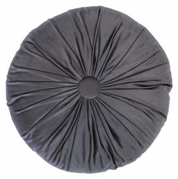 Nef-Nef Homeware Μαξιλάρι Καναπέ Gerli από Βελούδο Anthracite 38x38εκ.