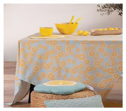 Nef-Nef Homeware Orange Juice Grey / Yellow 140x240εκ.