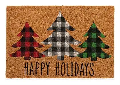 Nef-Nef Homeware Πατάκι Εισόδου από Κοκοφοίνικα Trees Of Joy Μπεζ 40x60εκ. Μπεζ