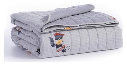 Nef-Nef Homeware Παιδικό Κουβερλί Ημίδιπλο Skate With Style Grey 180x240εκ.