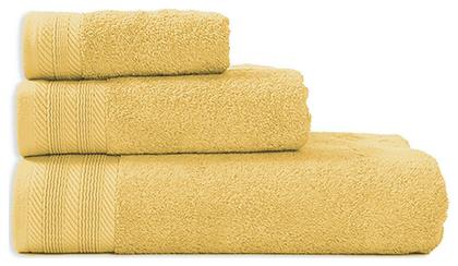Nef-Nef Homeware Πετσέτα Προσώπου Life 50x90εκ. Yellow Βάρους 550gr/m²