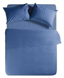 Nef-Nef Homeware Σεντόνι Υπέρδιπλο 240x270εκ. Basic Indigo