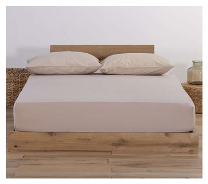 Nef-Nef Homeware Σεντόνι Μονό με Λάστιχο 100x200+30εκ. Jersey 1020 Linen