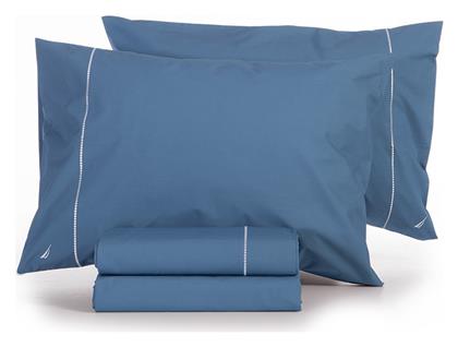 Nef-Nef Homeware Σετ Διπλό 4τμχ 200x270εκ. Nautica Blue