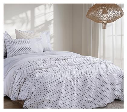 Nef-Nef Homeware Σετ Υπέρδιπλο 4τμχ 160x200+35εκ. με Λάστιχο Donter Grey