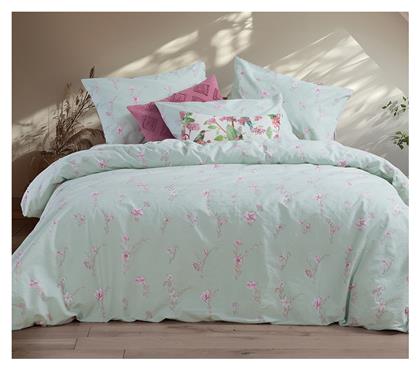 Nef-Nef Homeware Σετ Υπέρδιπλο 4τμχ 160x200+35εκ. με Λάστιχο Irida Mint