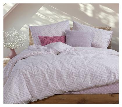 Nef-Nef Homeware Σετ Υπέρδιπλο 4τμχ 160x200+35εκ. με Λάστιχο Μωβ