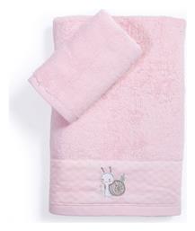 Nef-Nef Homeware Σετ Βρεφικές Πετσέτες 2τμχ Cute Snail Βάρους 420gr/m²