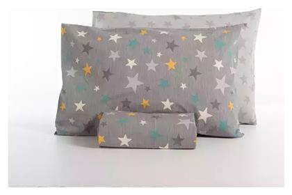 Nef-Nef Homeware Stars Above Σετ Παιδική Παπλωματοθήκη Γκρι