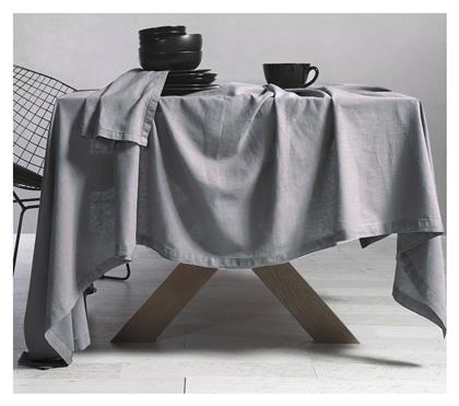 Nef-Nef Homeware Τραπεζομάντηλο Cotton-Linen Silver 150x250εκ.