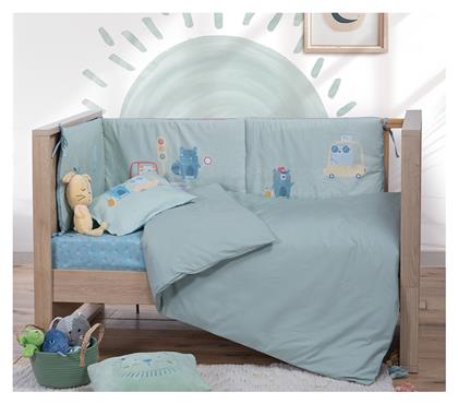 Nef-Nef Homeware Βρεφική Παπλωματοθήκη Basic Mint Πράσινη 110x150εκ.