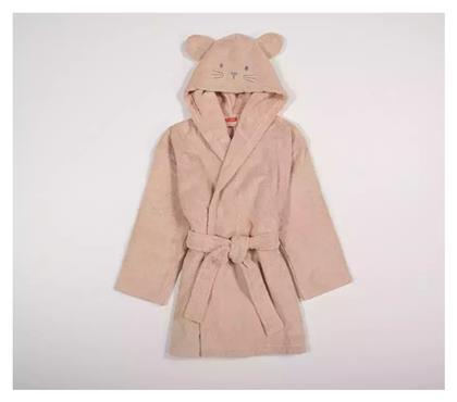 Nef-Nef Homeware Βρεφικό Μπουρνούζι με Κουκούλα Special Party Pink